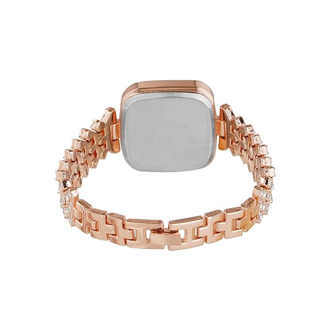LADIES LED JEWELLERY WATCH - NEW ARRIVAL - STONE CASE AND STONE CHAIN - TOUCH SENSOR