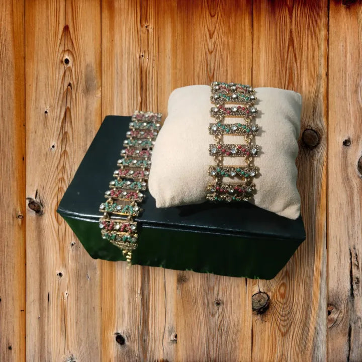 Turkish bracelet Antique Gold Plated For Girls and Women