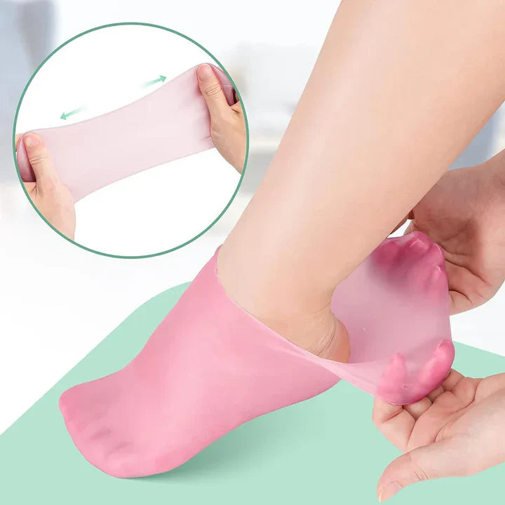 Silicon Moisturizing Gel Socks(Buy 1 Get 1 Free)