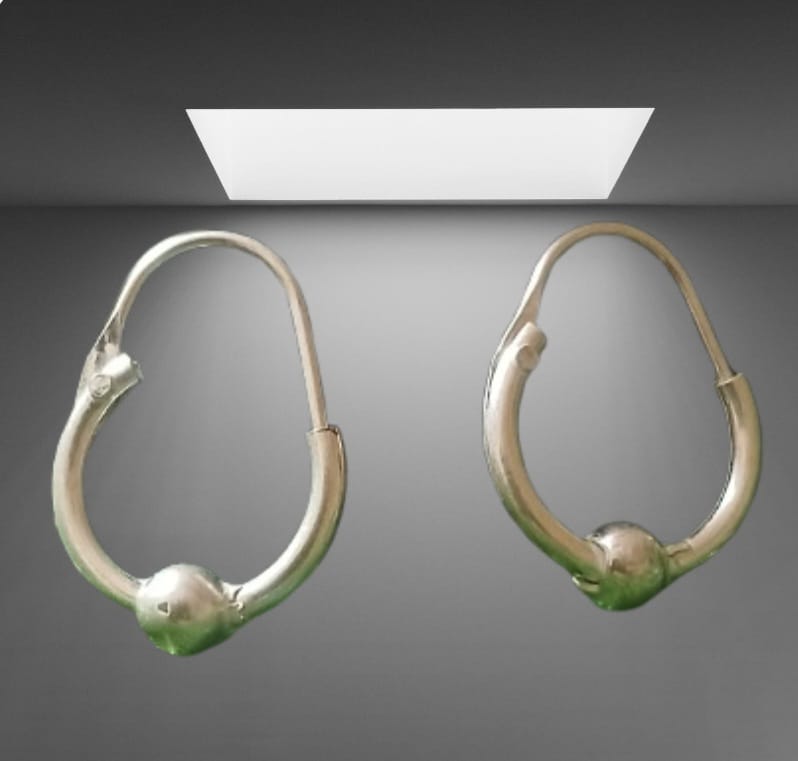 925 Sterling Silver Earrings | Lightweight | Hypoallergenic | Daily Wear