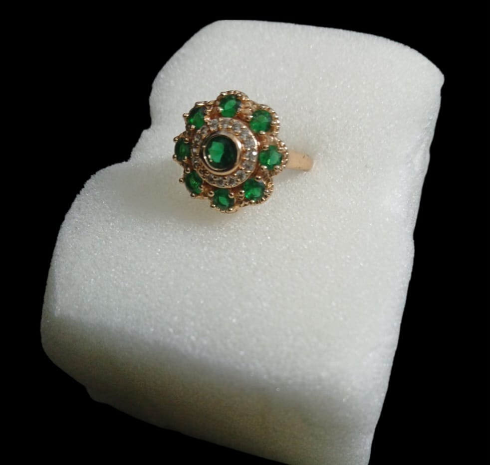 Classic Gold-Plated Ring Set – Perfect Gift for Her