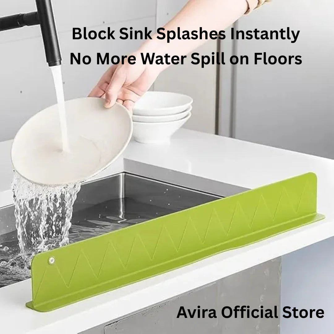 Silicone Sink Splash Guard with Suction