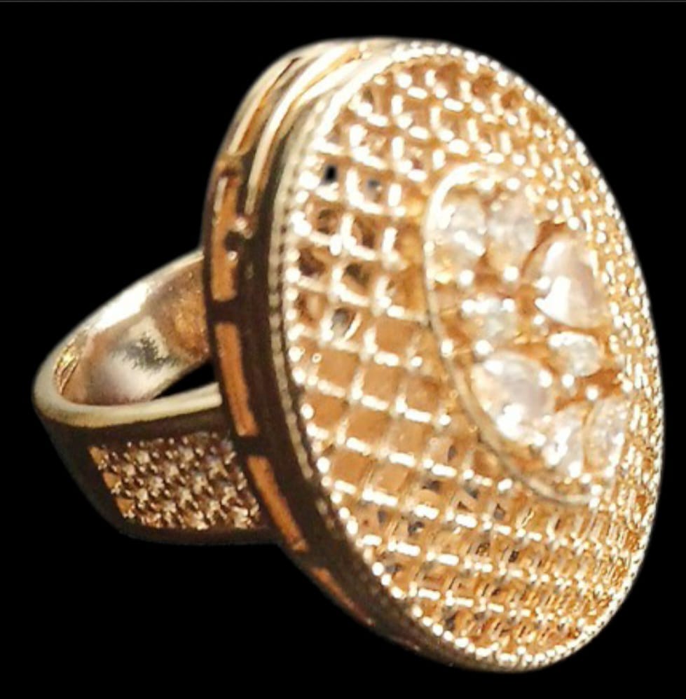 Classic Gold-Plated Ring Set – Perfect Gift for Her