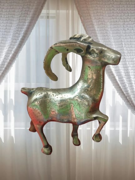 Brass Lucky Bullfighting Statue Home Decoration Ornaments Copper Animal Miniature Figurine Bring Wealth Office Desk Decor Crafts