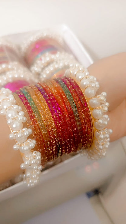 Multi Raindrop Original Kashmiri Bangles