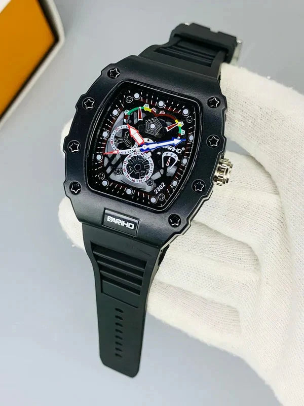 BoldMotion – Stylish & Sporty Men's Timepiece