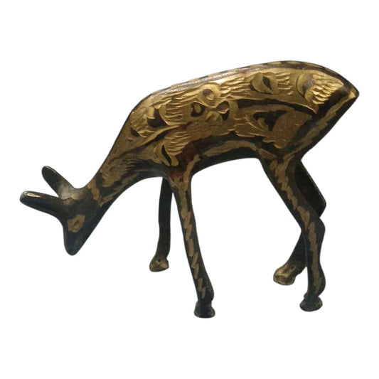 Brass Deer Decoration Piece