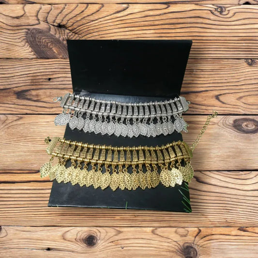 Paayal, Anklets, Traditional Antique Anklets  Timeless Elegance for Every Occasion