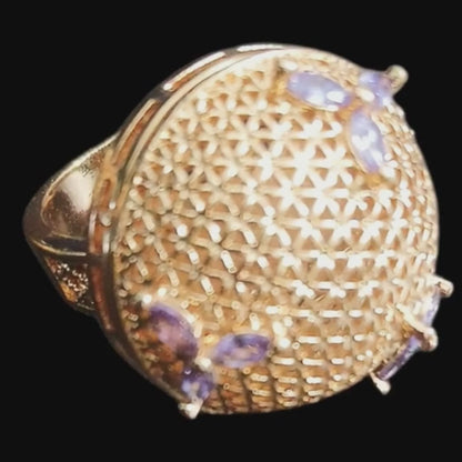 Classic Gold-Plated Ring Set – Perfect Gift for Her