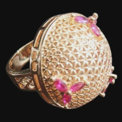 Classic Gold-Plated Ring Set – Perfect Gift for Her