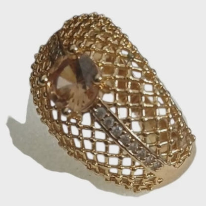 Classic Gold-Plated Ring Set – Perfect Gift for Her