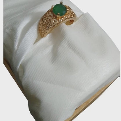 Classic Gold-Plated Ring Set – Perfect Gift for Her