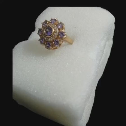 Classic Gold-Plated Ring Set – Perfect Gift for Her