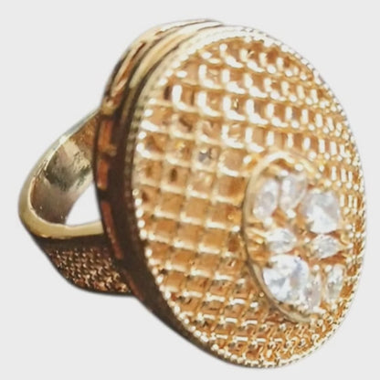 Classic Gold-Plated Ring Set – Perfect Gift for Her