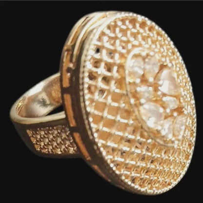Classic Gold-Plated Ring Set – Perfect Gift for Her