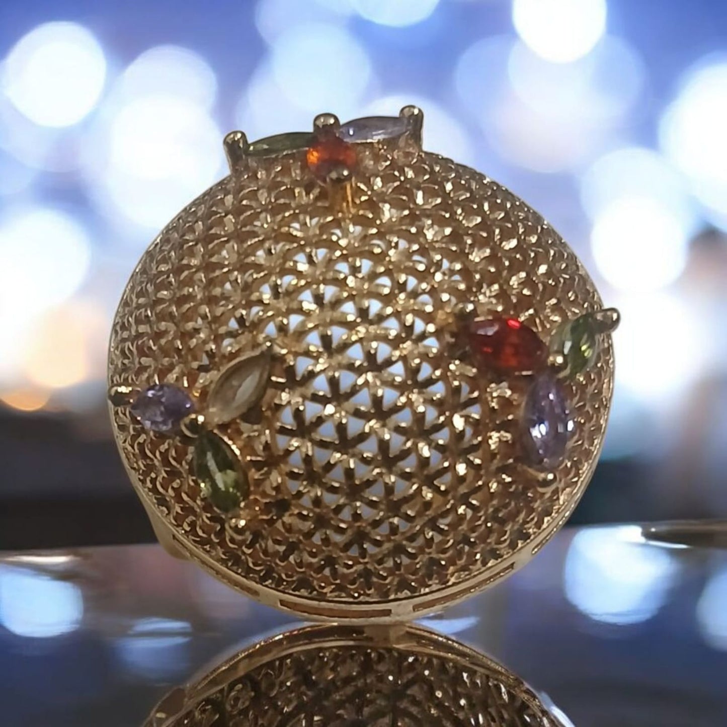 Classic Gold-Plated Ring Set – Perfect Gift for Her