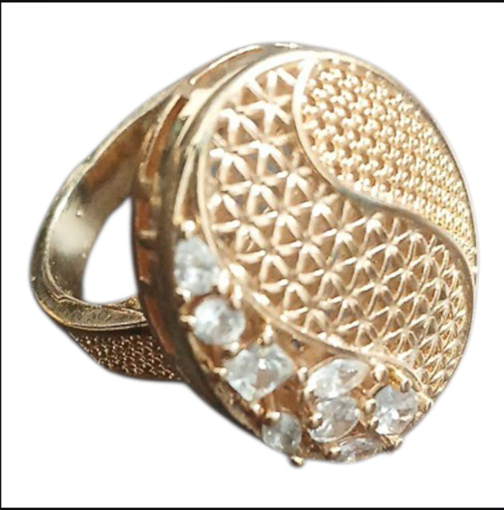 Classic Gold-Plated Ring Set – Perfect Gift for Her