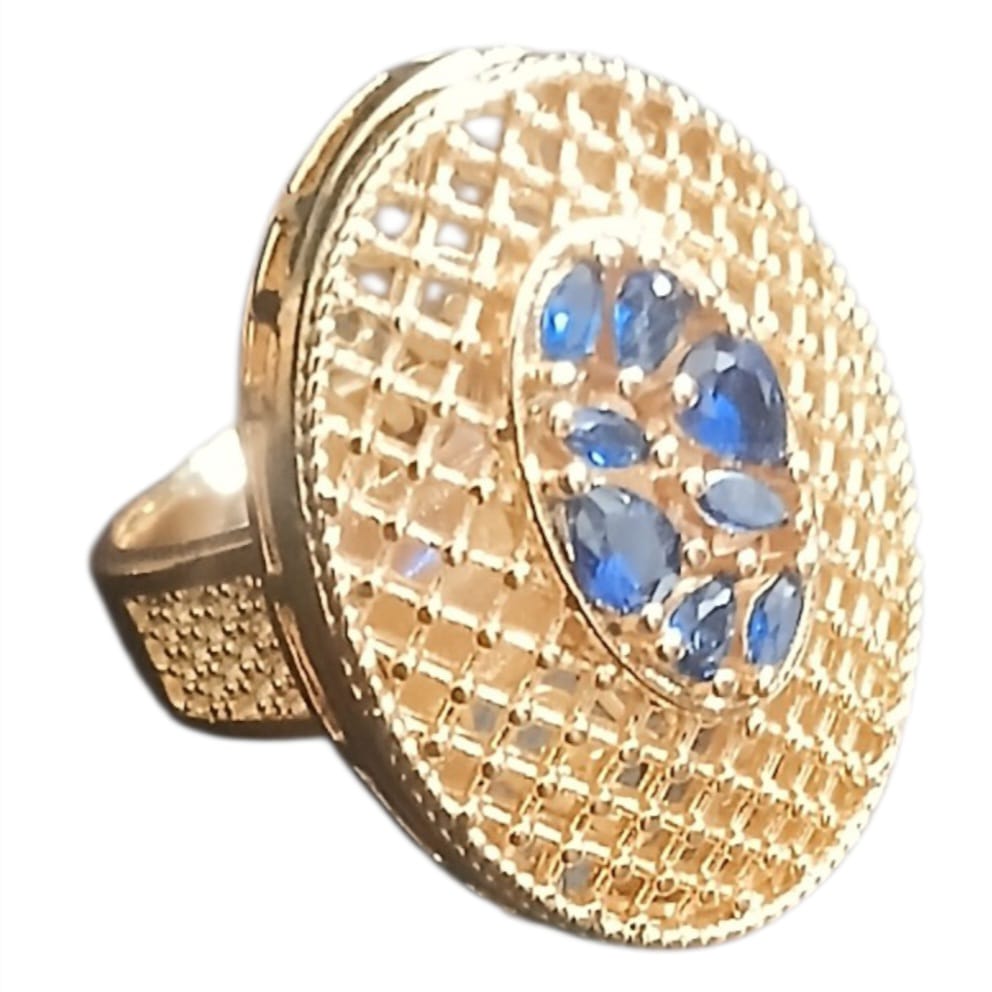 Classic Gold-Plated Ring Set – Perfect Gift for Her