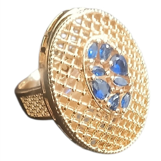 Classic Gold-Plated Ring Set – Perfect Gift for Her