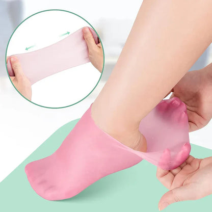 Silicon Moisturizing Gel Socks(Buy 1 Get 1 Free)
