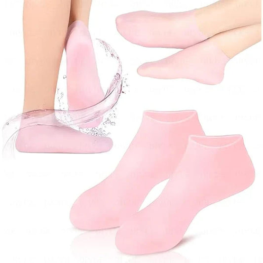 Silicon Moisturizing Gel Socks(Buy 1 Get 1 Free)