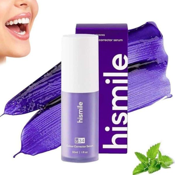 Teeth Brightening Hismiles V34 Colour Corrector Serum – 30ml | Hismile For Teeth Brightening